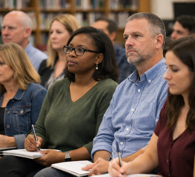 Training for behavioral classrooms professional development session